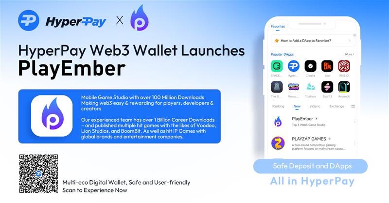 Hpx_Official's tweet image. 📣Great news! #PlayEmber has been launched on #HyperPay #Web3 Wallet! @play_ember🥳

A mobile game studio with 100 million downloads, making #Web3 easy &amp;amp; rewarding for players, developers &amp;amp; creators. ☺️

More details:
hyperpay.io/app_down
