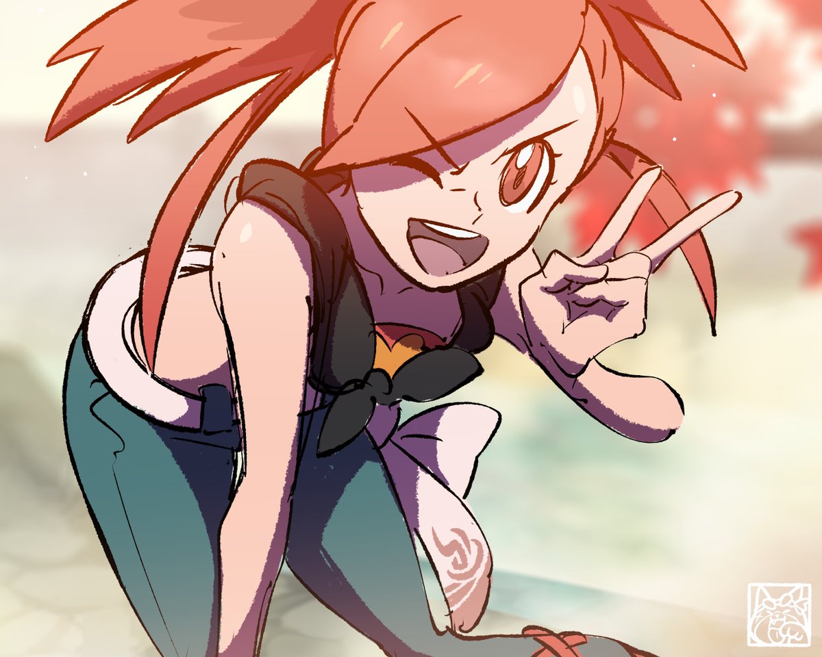 _itskyon's tweet image. Día 8 con Flannery ♨ #Pokemon #Flannery #PokemonDay2024