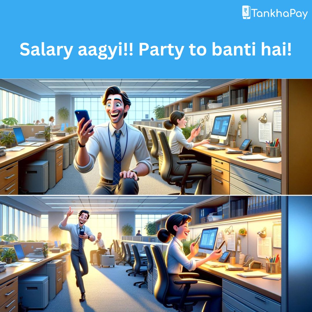 With TankhaPay, every payday is a happy day! Experience the joy of timely and hassle-free salary disbursements. Elevate employee satisfaction and engagement effortlessly. 

#Tankhapay #salary #salaryday #salarypayment  #paydayhappiness  #Jhanjatfree #employeehappiness #payroll