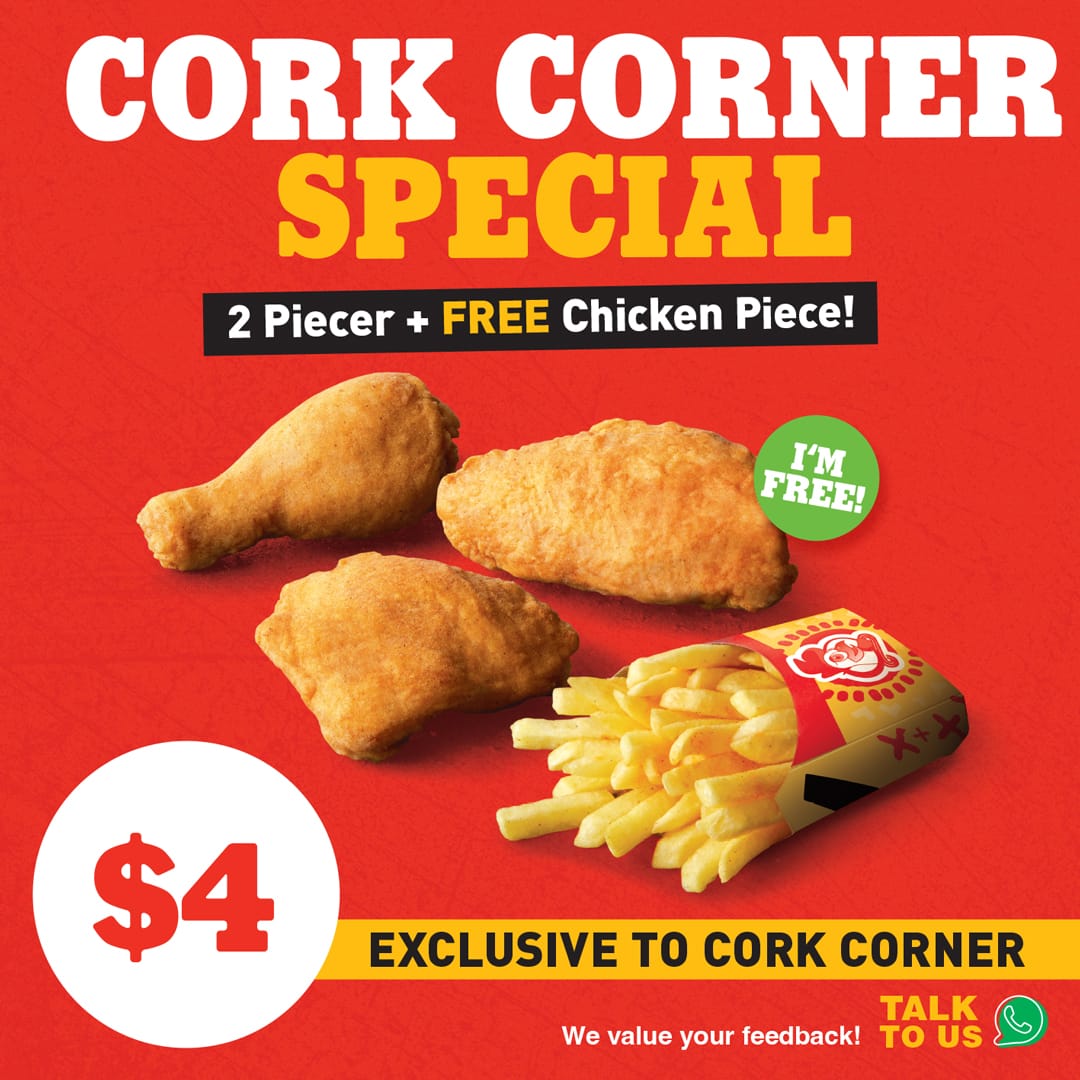 Our amazing promotion at Chicken Inn 36 Cork Corner Road is still running! Purchase a 2-piece meal and enjoy a FREE additional piece of deliciousness! Don't miss out, grab your meal now and savor the mouthwatering goodness! #NewBranchSpecial #ChickenInn #LuvDatChicken