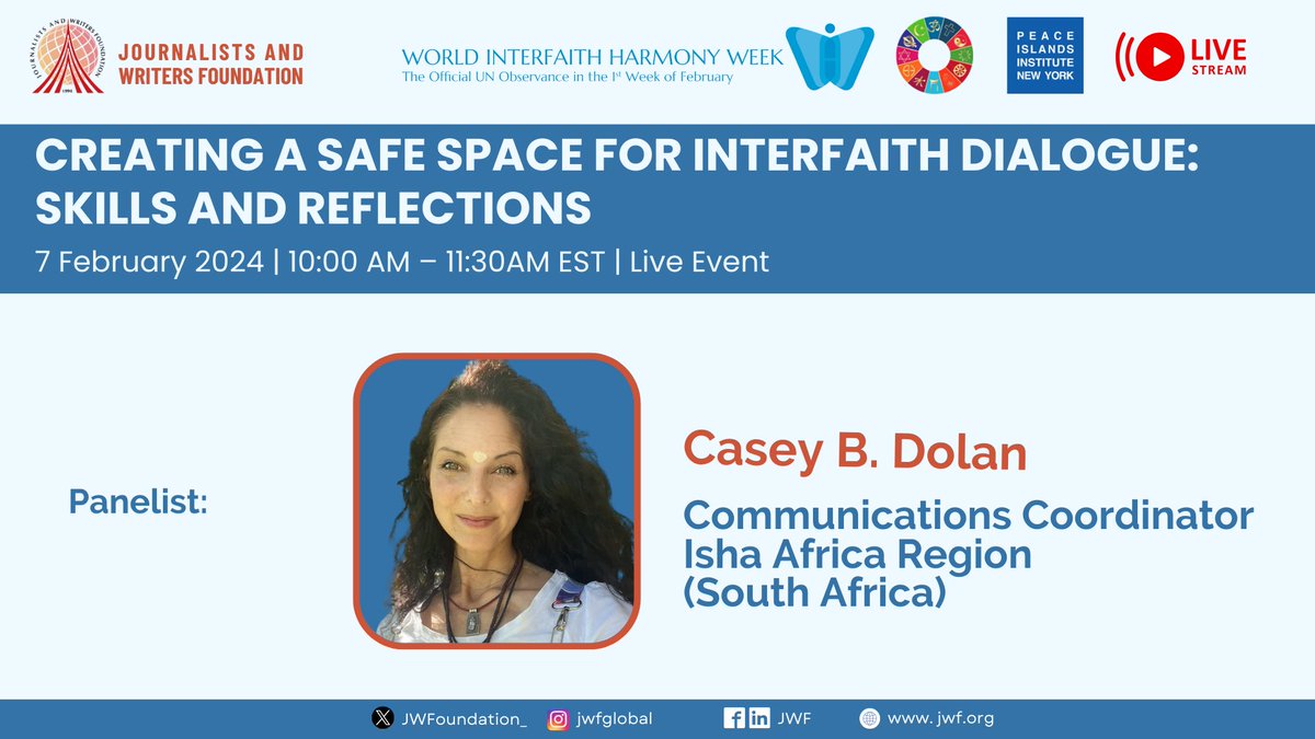 JWFoundation_'s tweet photo. . @CaseyBDolan celebrates the richness of diverse faiths and cultures, highlighting unity in learning from each other's wisdom while embracing differences. Cross-cultural religions reveal fascinating similarities, deepening our understanding beyond what we initially perceived. https://t.co/KqSSRWoCy1