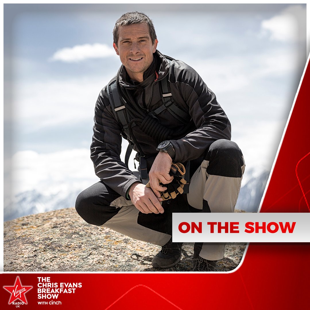 Happy Thursday! On the #ChrisEvansBreakfastShow with @cinchuk: 🏕️ Awesome adventurer @BearGrylls turns the pages of his new book, Mind Fuel for Young Explorers: Simple Ways to Build Mental Resilience, out now. 📻 Listen live: virginradio.co.uk 📲 WhatsApp the show: