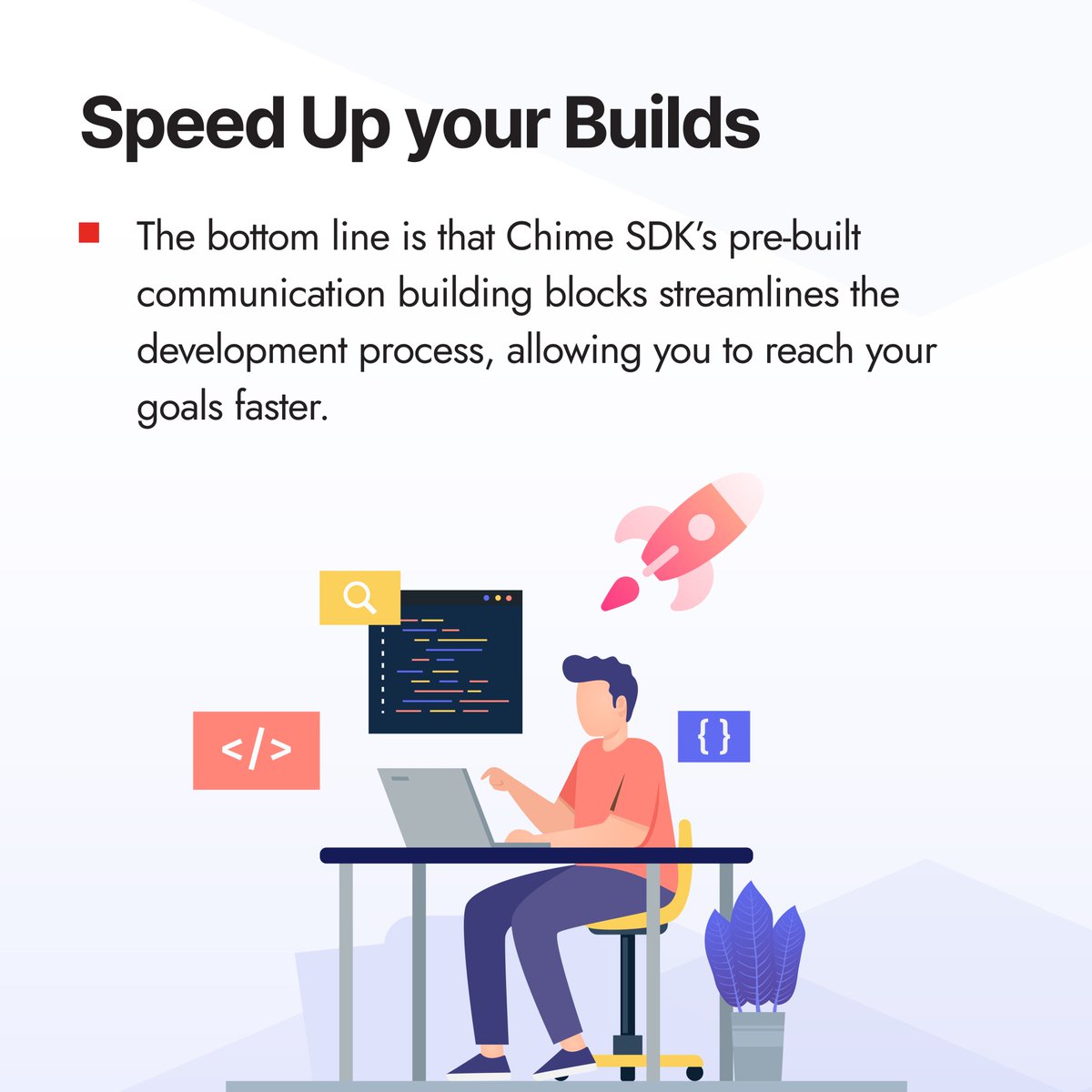 allcodecom's tweet image. Harness the potential of effortless communication using #AWSChimeSDK!
Build #Apps📱 & boost collaboration with #ChimeSDK's scalable, reliable, secure real-time #Communication🌐 features.
Read more👉 bit.ly/49q4hUG
#AWS #Integration #Cloud #Solutions #AllCode