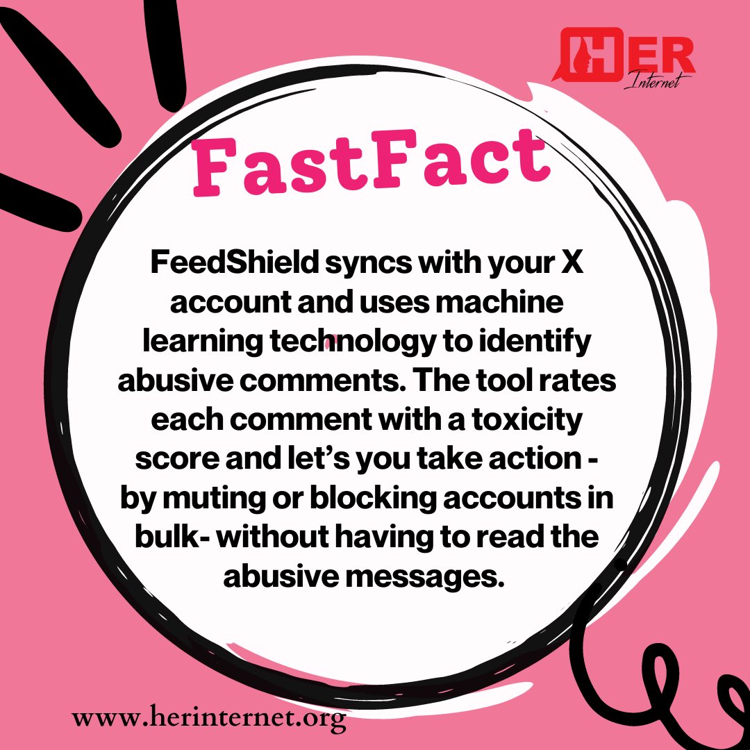 FeedShield is a free tool powered by Jigsaw, using it’s Harassment Manager toolkit, and implemented by Code for Africa to help X users formally known as Twitter document and manage online harassment and abuse. Explore further about FeedShield via the link;
feedshield.africa/en/