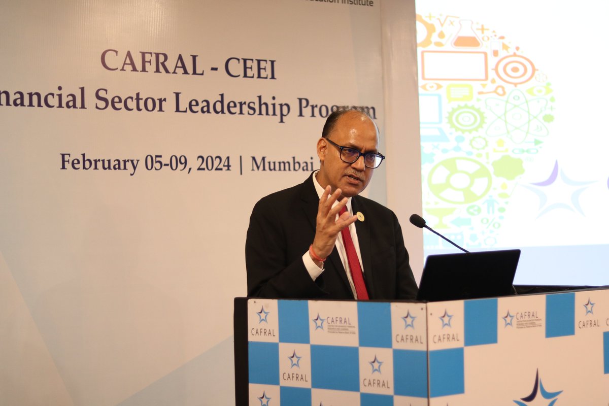 theceei's tweet photo. Exciting updates abound from the ongoing CAFRAL – CEEI Financial Sector Leadership Program! Under the guidance of industry-renowned thought leaders and faculties, participants are leveraging their insights to navigate the financial landscape. https://t.co/Y344U3PBAi https://t.co/aIlETiFgy0