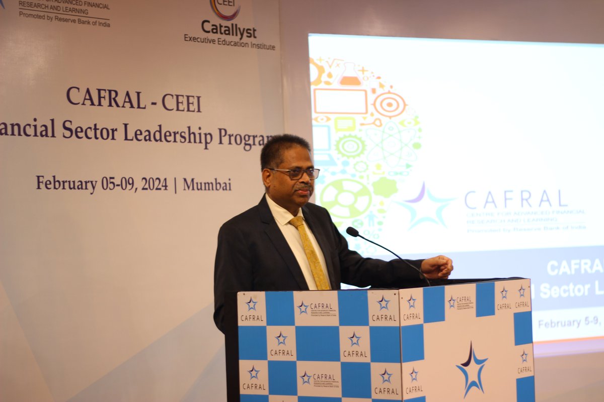 theceei's tweet photo. Exciting updates abound from the ongoing CAFRAL – CEEI Financial Sector Leadership Program! Under the guidance of industry-renowned thought leaders and faculties, participants are leveraging their insights to navigate the financial landscape. https://t.co/Y344U3PBAi https://t.co/aIlETiFgy0