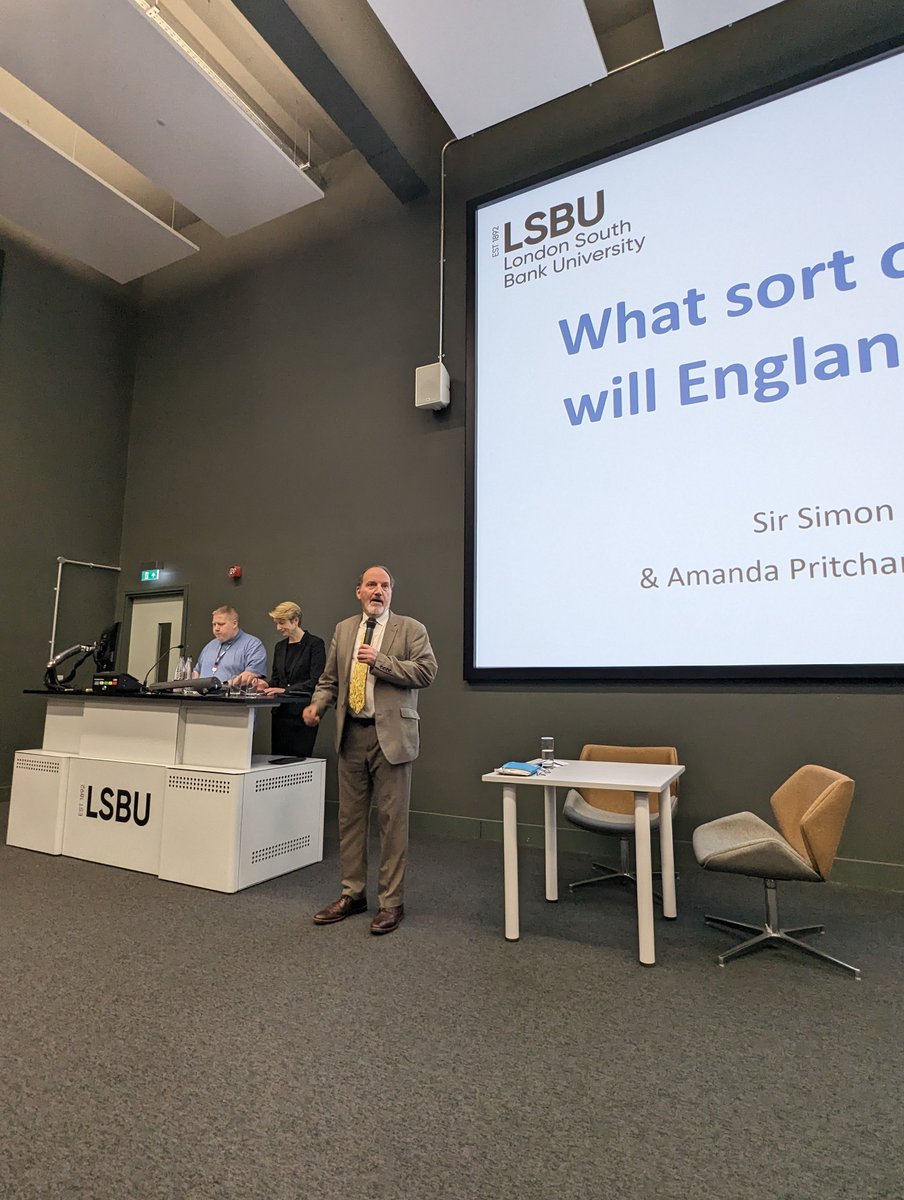 Great evening spent with @AmandaPritchard and @SimonHughes at the @LSBU Chancellor's Lecture. Such an inspiring & challenging talk followed by great questions. Love our #NHS. Shout out to all my Allied Health colleagues! @rashidapickford @Moosie67Laura + 100's more.