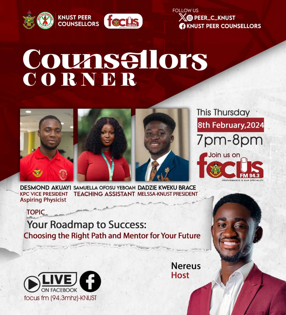 It's yet another Thursday and Counsellors Corner comes off this evening🔥🥳🤩. You can't miss this🤩
Share, tune in, stream to join the discussion and share your thoughts💯🔥🤗
#counsellorscorner #kpc #focusfm