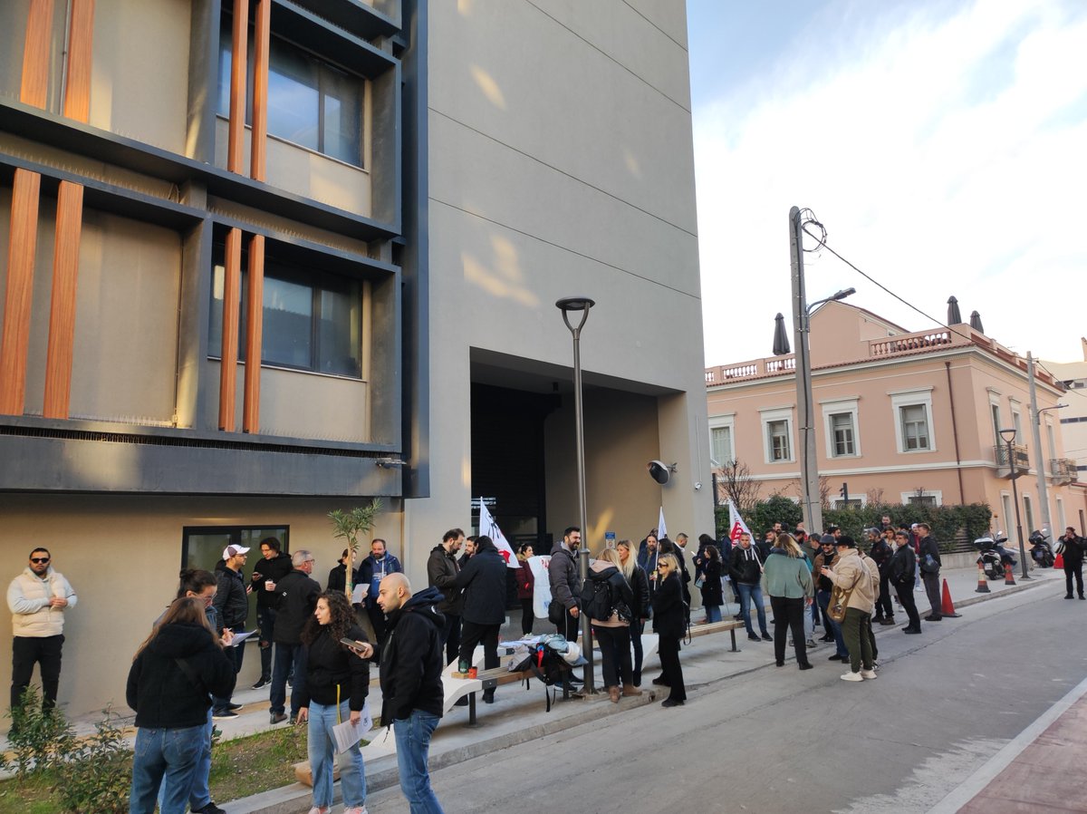 SETIPATTIKIS's tweet image. Our #strike has begun! 
#teleperformance
#webhelp
#Ttec
#Foundever
