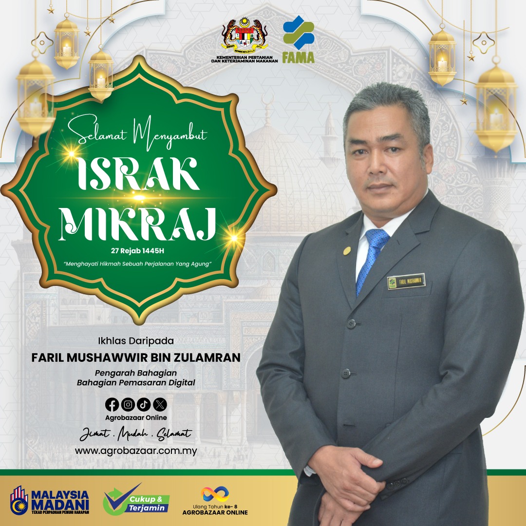 Selamat Menyambut Isra' Mikraj.
