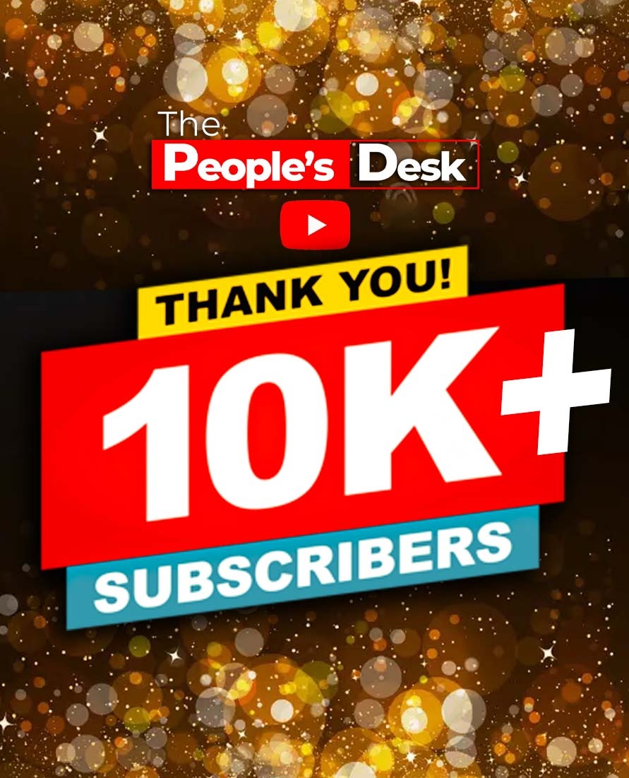 thepeoplesdesk's tweet image. Thank You For 10,000 YouTube Subscribers 🎉❤️❤️❤️

#subscriberyoutube #subscribe #subscription #youtube #youtubechannel