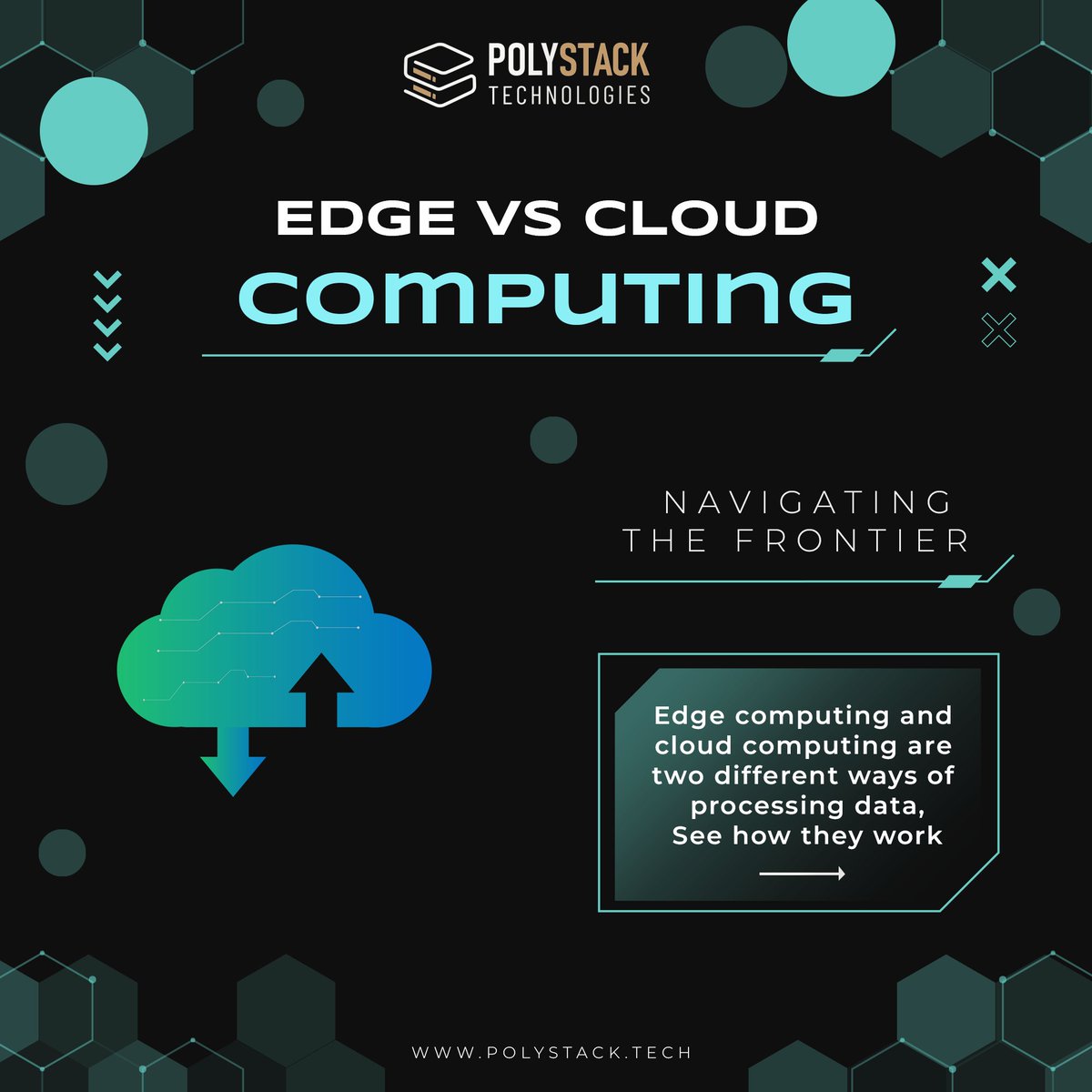 Polystack_Tech's tweet image. Edge vs. Cloud: Exploring the Frontier of Computing 🌐⚡️
#EdgeComputing #CloudComputing #TechTrends