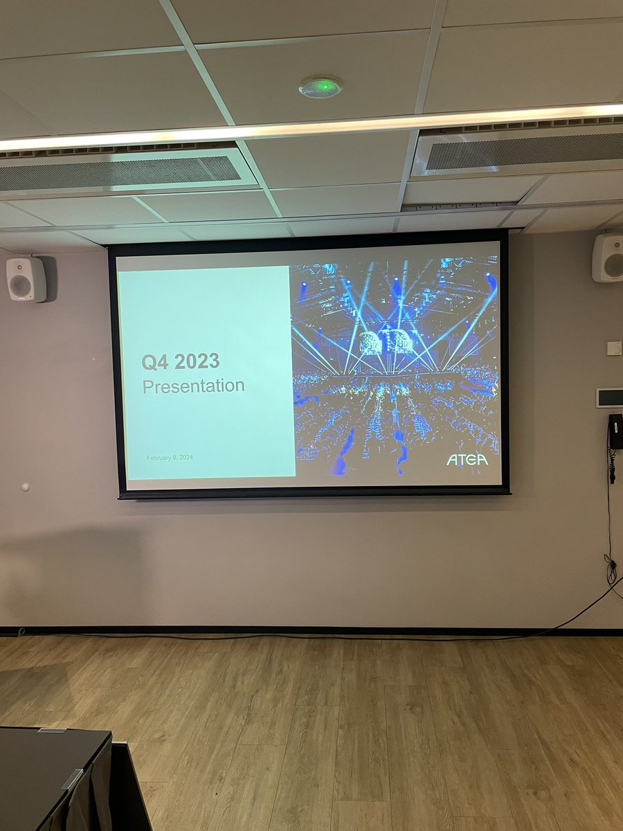 Her we go again #Q4 <a href="/AteaASA/">Atea ASA</a>