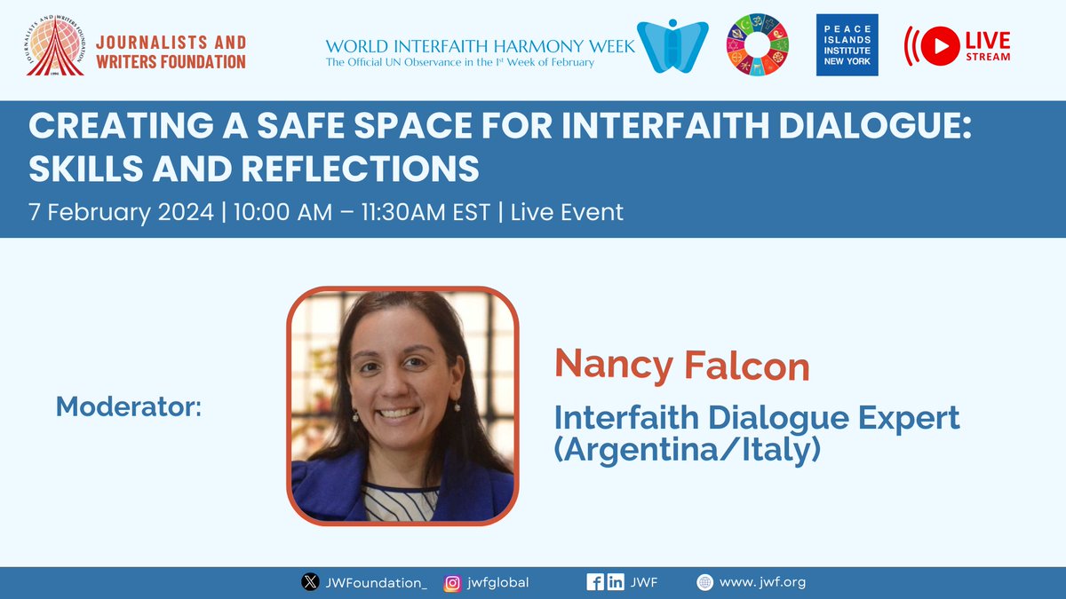 . @nancecyl underscores the impact of organizing webinars and youth campaigns during @wihw, fostering collaborative learning and cultivating peace. Through interfaith dialogues, we celebrate differences and deepen understanding. #WIHW2024 #InterfaithDialogue