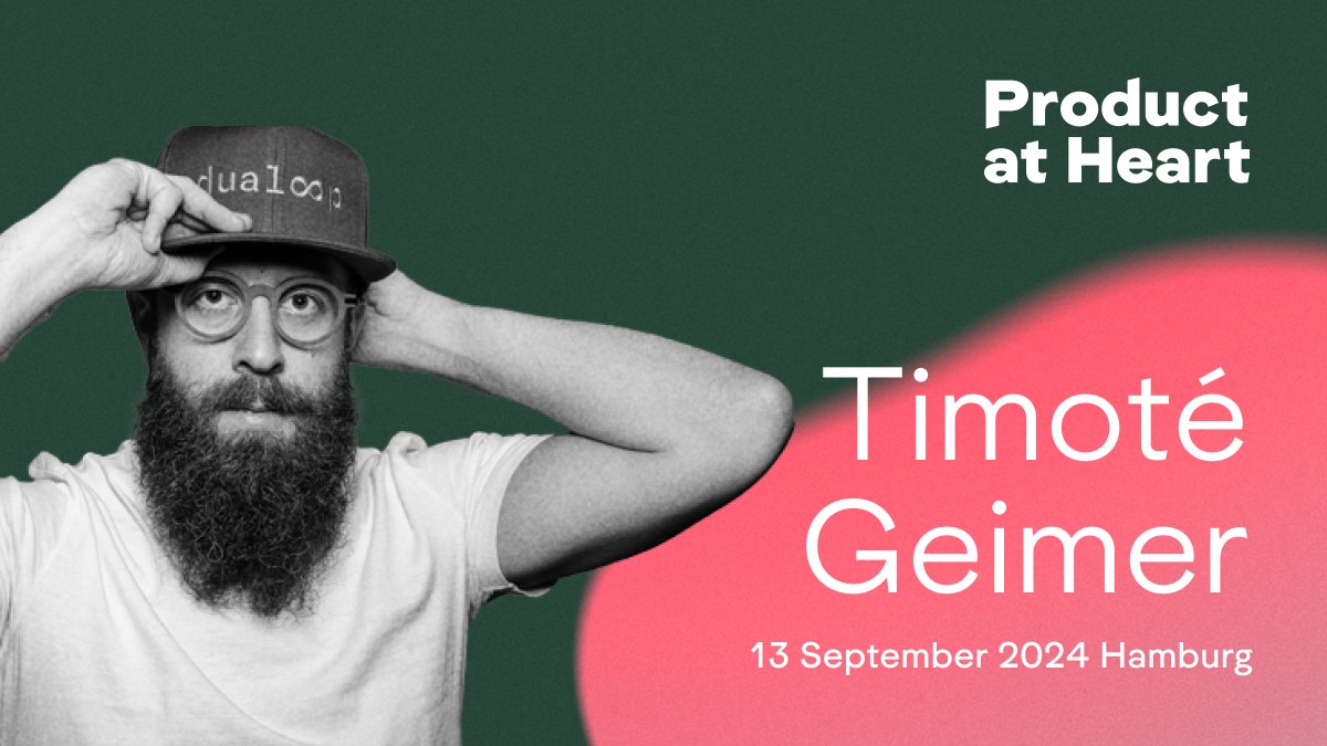 For our session 'SKILLSET TO MINDSET: Realizing your potential as a Product Manager' we are pleased to announce <a href="/TimoteGeimer/">Timoté Geimer</a>, CEO of <a href="/Dualoopbelgium/">dualoop</a>! 

Timoté will share his approach for developing a learning culture and skillset to boost your career.

🎤 productatheart.com/speakers