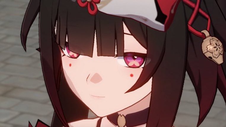 ⠀    
 (  stares. * ) 

⠀