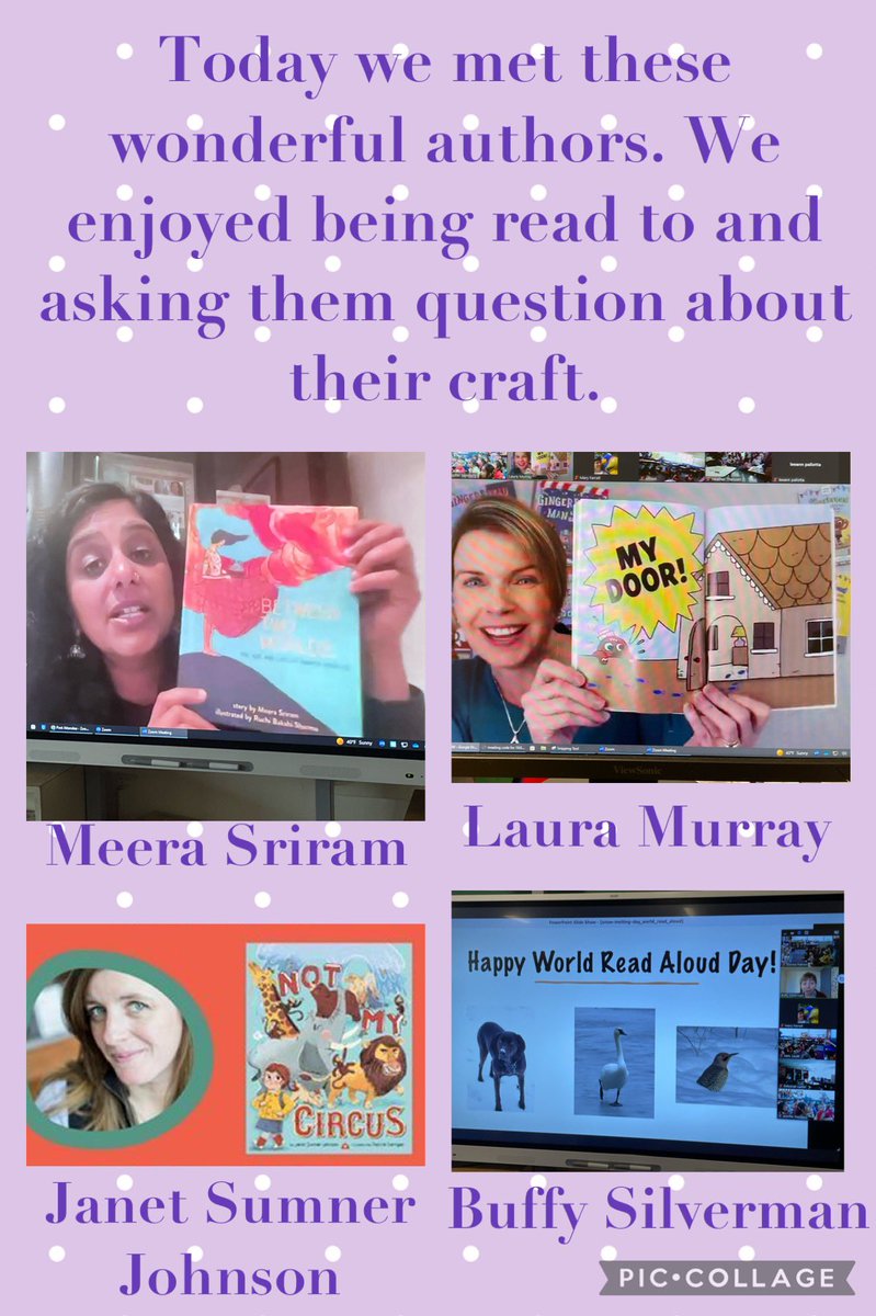 JenBenTeach's tweet photo. Celebrating World Read Aloud Day! Thank you @librarian_melia for a great day! @A_RiveraNY @PTAJackson https://t.co/xnp3bj8mo2