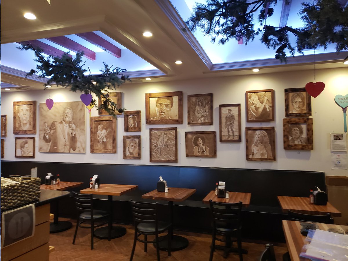 Swainy67's tweet image. Check out my new art exhibit of original coffee paintings at Java Nation in Kensington 
#javanation #coffee #artexhibition #Fox5dc #kensington