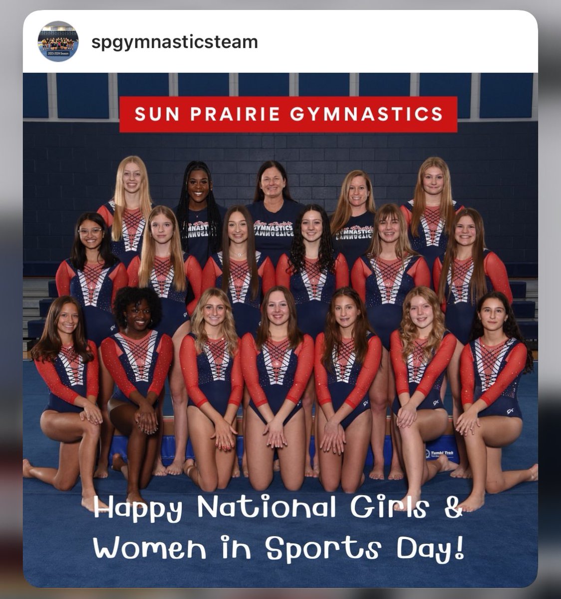 Happy National  girls and women in sports Day!!  🤸‍♀️