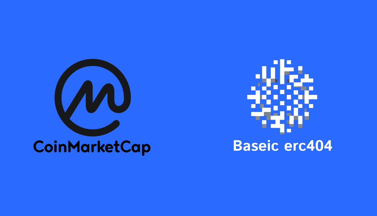Baseic_ERC404's tweet photo. Listing request verification for @CoinMarketCap 

First ERC404 on Base $BASEIC

ID: 847005

https://t.co/AH7KZhYhdj https://t.co/CFFLX8TQLS