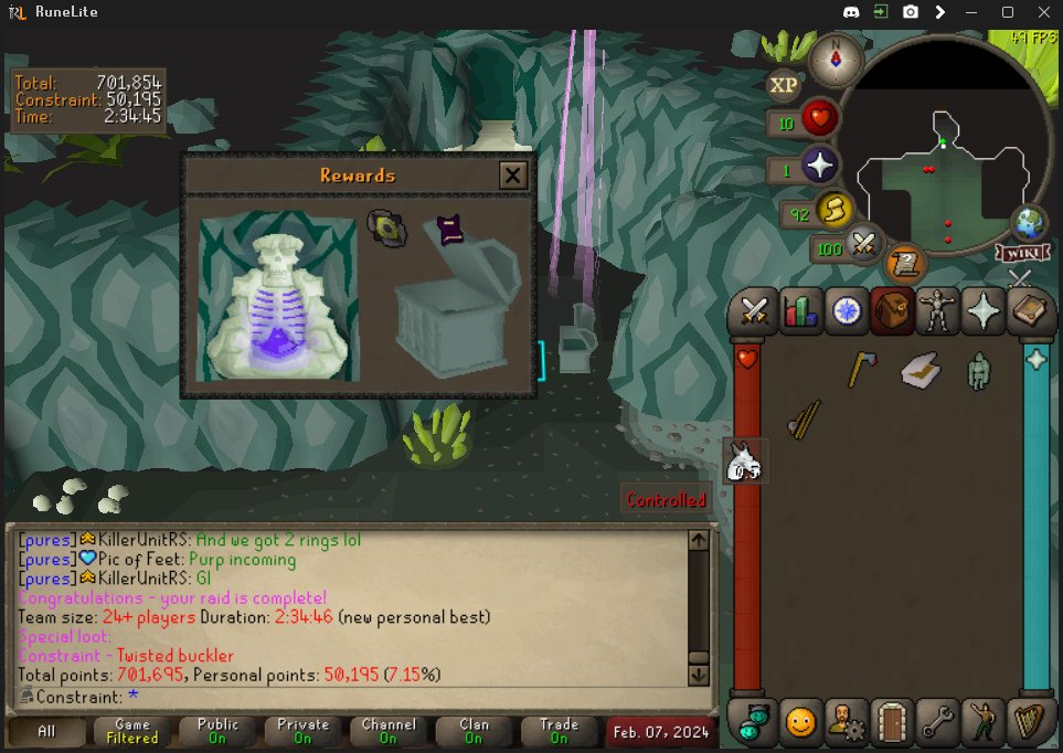 First purp on the iron 😅.