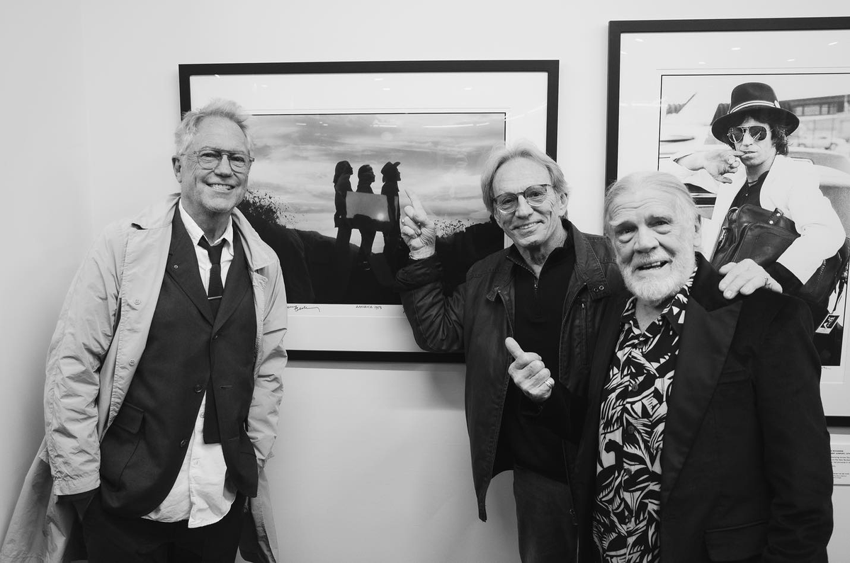 What a wonderful night celebrating our dear friend and day one photographer (& banjo player) Henry Diltz! It was good to get the band back together. @TheMHGallery @Fred_Segal