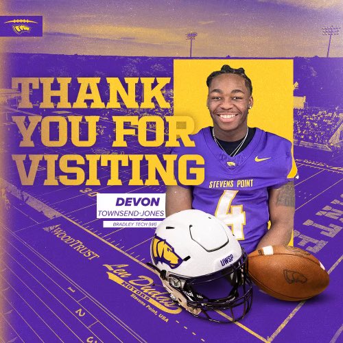 #AGTG I’m extremely Blessed to have received a offer from UW-Stevens Point🟣🟡<a href="/CoachVenne/">Coach Venne</a> <a href="/CoachAArcher/">𝙰𝚄𝚂𝚃𝙸𝙽 𝙰𝚁𝙲𝙷𝙴𝚁</a> <a href="/shaunb8/">Shaun Behrend</a> <a href="/UWSPFootball/">UWSP Football</a>