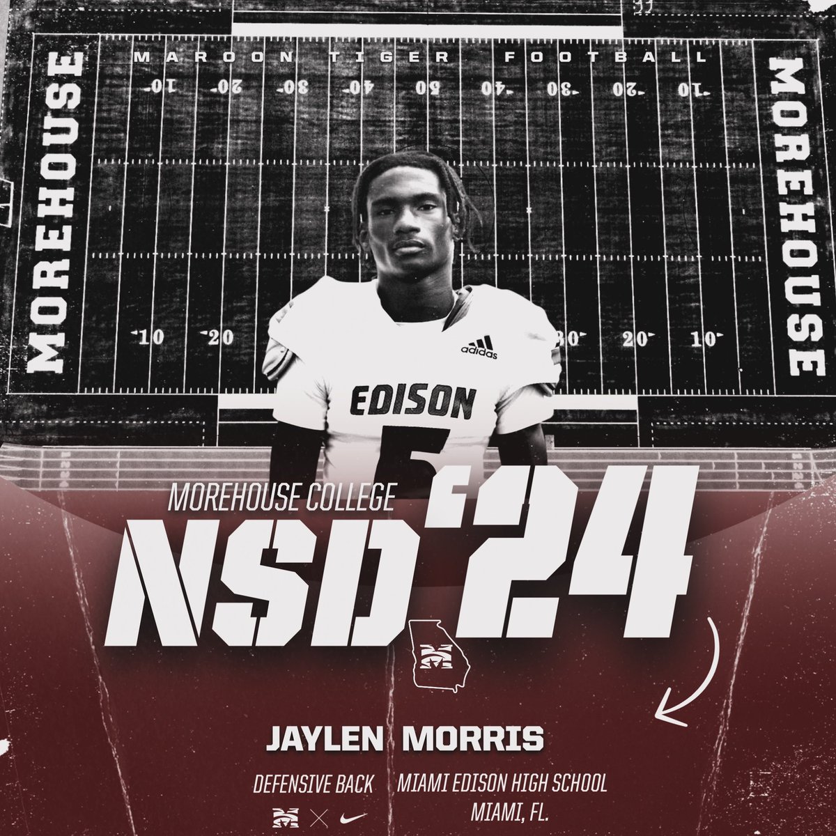 Morehouse Football tweet media