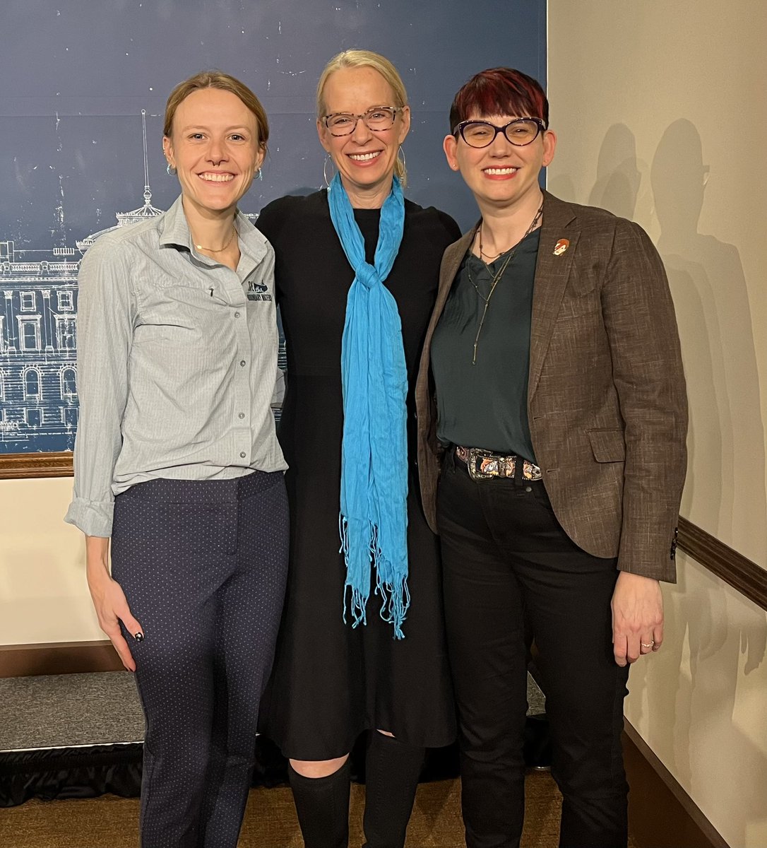 Morrison4MN's tweet photo. Along with Ingrid Lyons of @savethebwca , @SandraFeistMN  and I announced our bill to ban four high risk mining practices associated with sulfide ore copper mining in the watershed of the Boundary Waters today. Minnesota’s crown jewel deserves to be protected. #SaveTheBWCA https://t.co/Z8RNd5ZREM