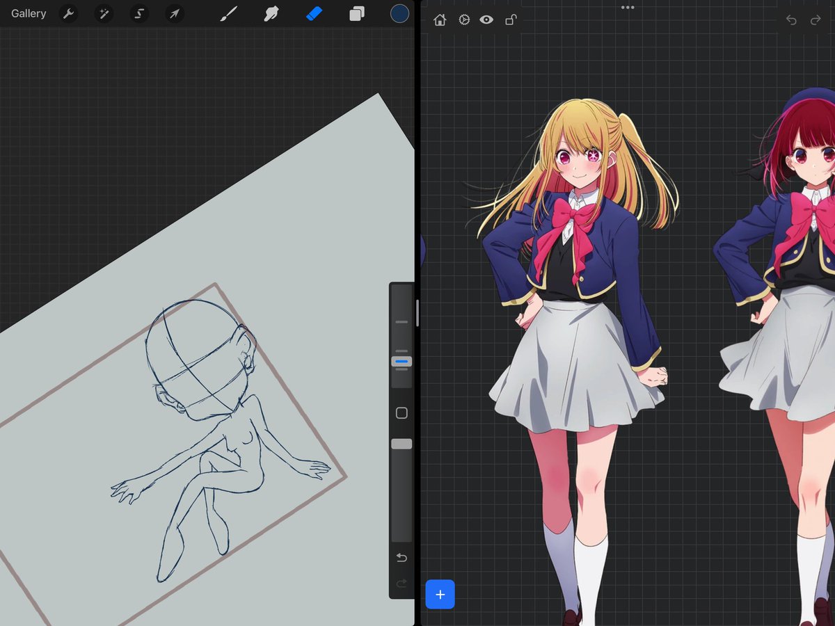 reafu's tweet photo. Next up…Ruby!

#reafuart #artistsontwitter #fanart #oshinoko #rubyhoshino #wip #sketch #chibiart #procreate #ipadpro #applepencil https://t.co/iQScvZ4WA7