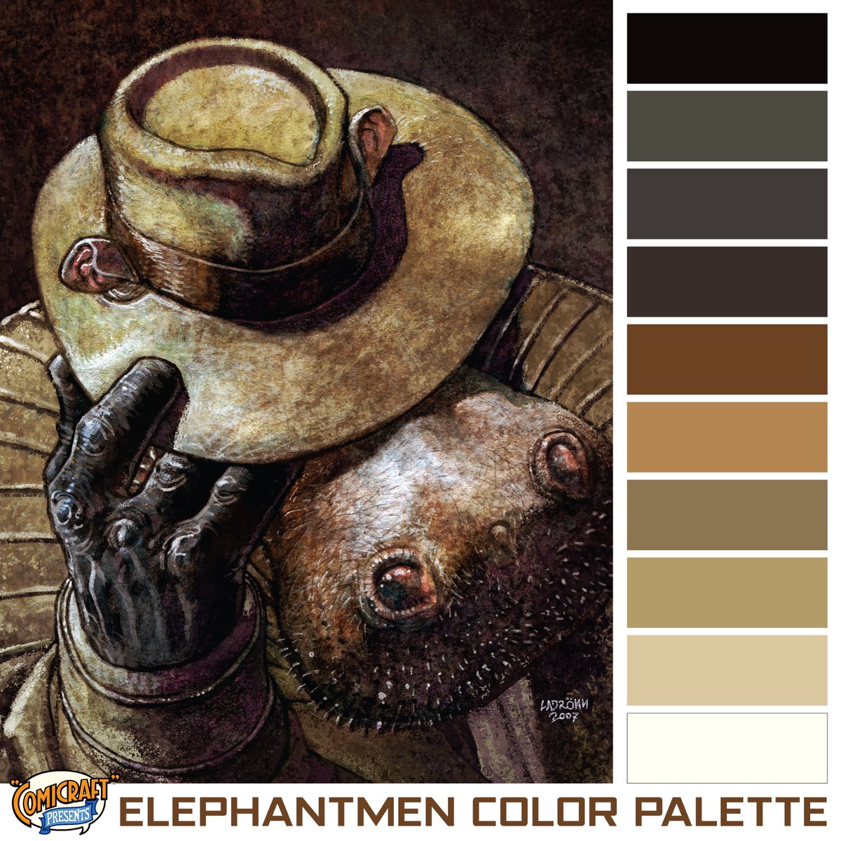 elephantmen's tweet photo. Elephantmen #9
Written & Created by: @RichStarkings
Illustrated by: Moritat
Featured Art: Ladrönn
Issue nine available digitally on Amazon: https://t.co/PpZMsC6XxG
#comics #elephantmen #sciencefiction #hipflask #starkings #comicraft https://t.co/ruUYYB4PiE