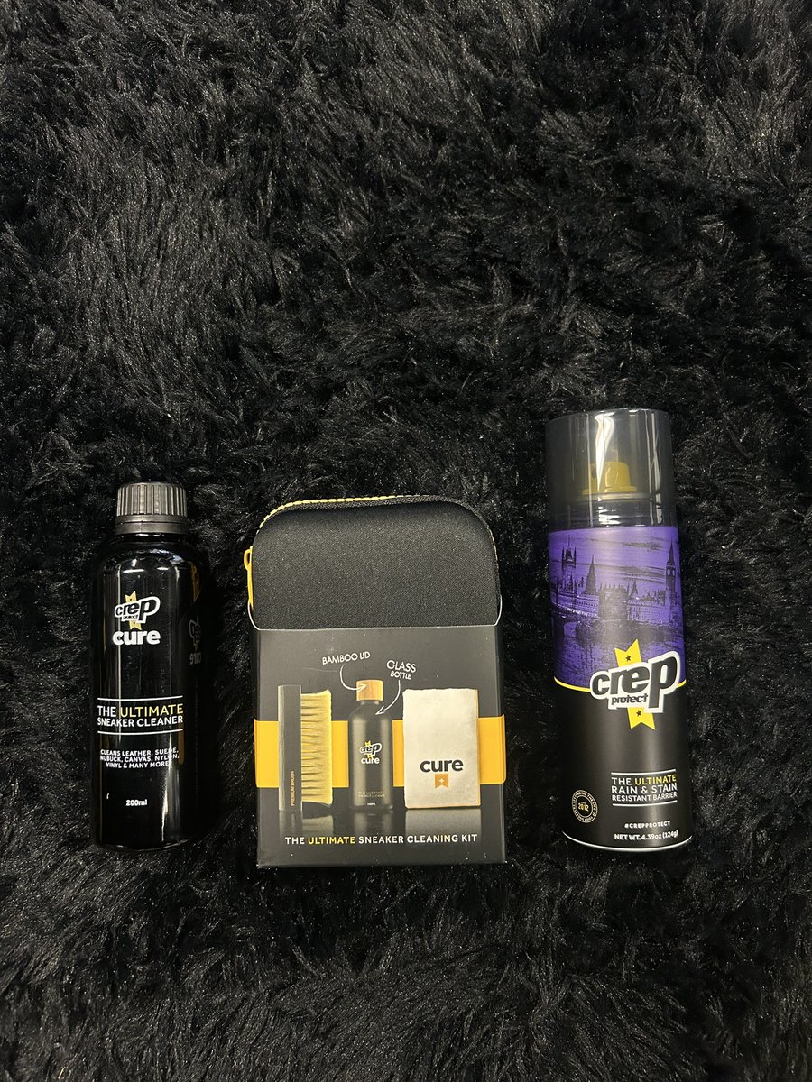 Crep Protect Shoe Cleaner Available In Store

Cleaning Kit, Shoe Resolution, &amp; Resistant Spray