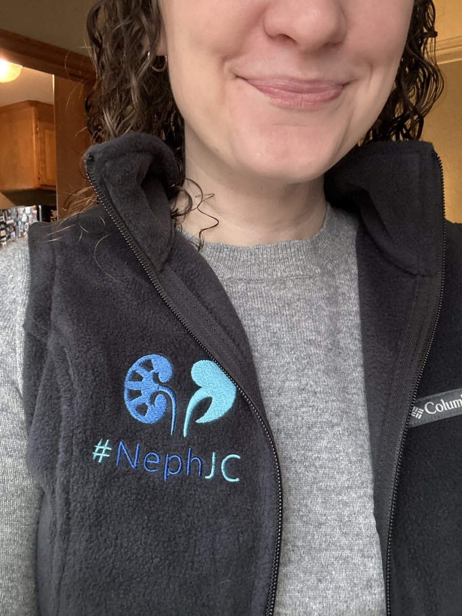 For when your torso is cold but your arms are on fire to flozinate. Another amazing year with #NephJC and I am so grateful for the #NephTwitter community!