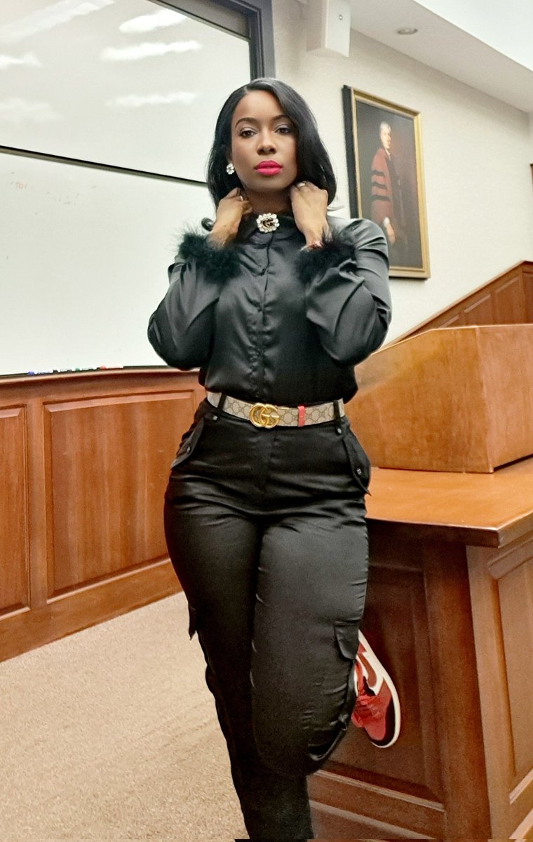 It's Professor Morales tonight. :) I always enjoy teaching the law class I had the pleasure of creating at my Alma Mater, William &amp; Mary. Shaping justice one lawyer at a time. 💪🏾
