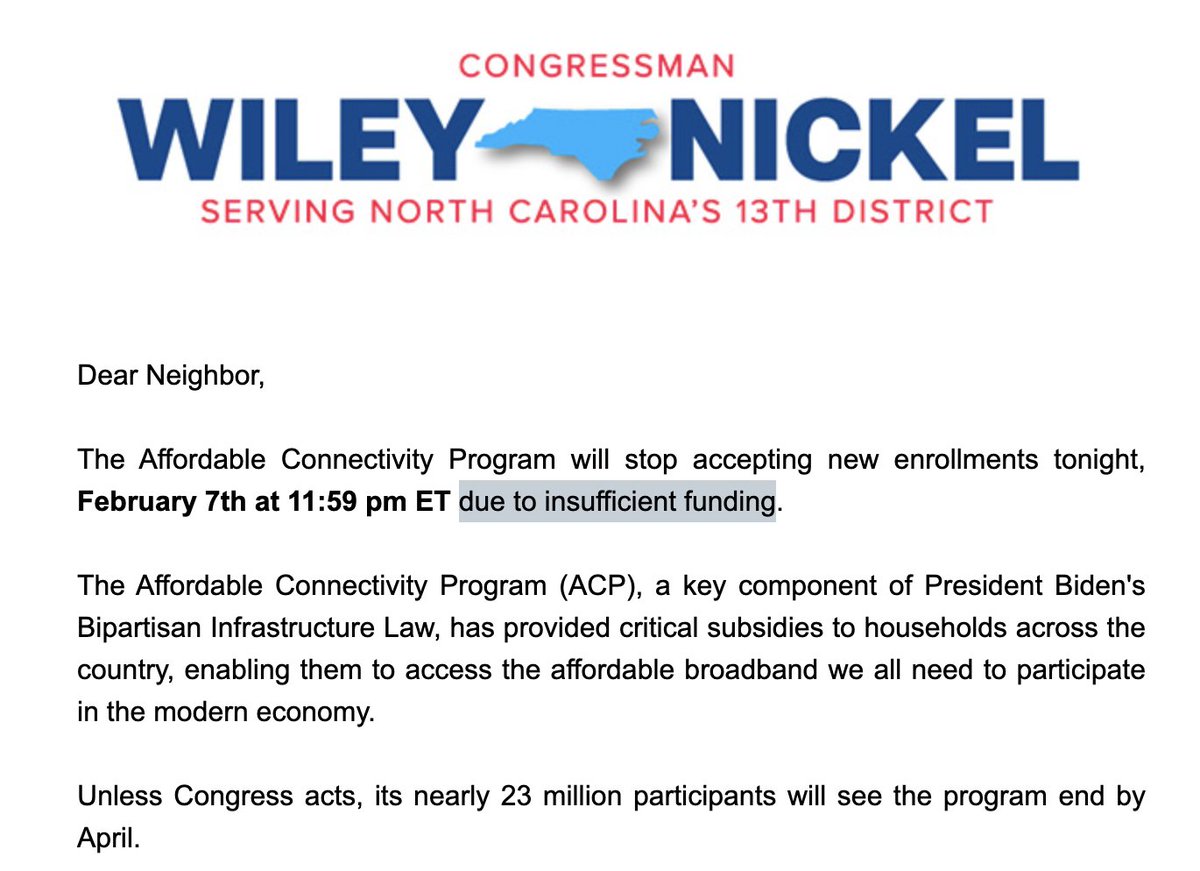 ehabelbadry's tweet photo. @RepWileyNickel Whoops! Insufficient funding? Perhaps you should stop voting to send our money to Isra-hell. HYPOCRITE. https://t.co/Jz3WsyfmEp