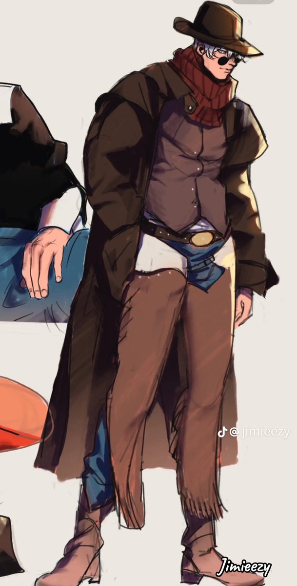 jimieezy's tweet photo. Cowboy gojo https://t.co/nn4j8g67NS