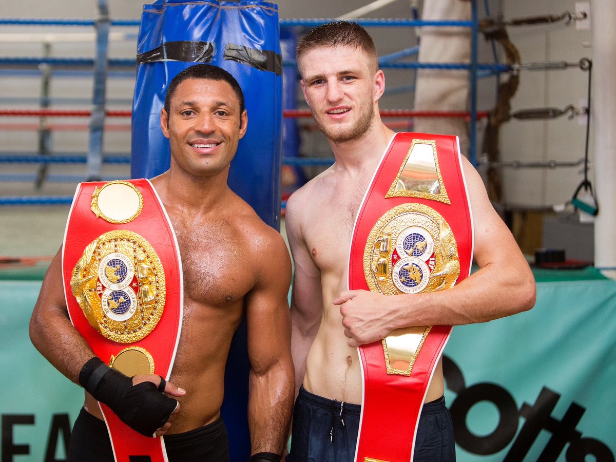 TalkBox101's tweet image. love this photo my fighter Reece Cartwright back in the day when he was on fire and Kell brooks chief sparring partner now those were the days