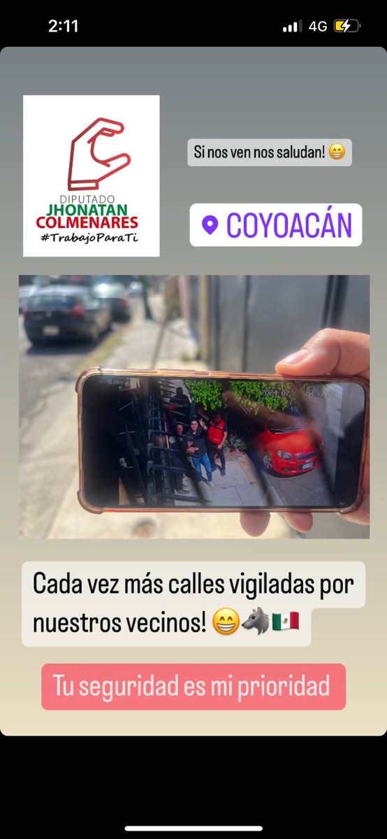 jhoncolre's tweet photo. El día de hoy llegamos a más de 900 cámaras de seguridad instaladas en Coyoacán! 

Hemos sorprendido en flagrancia a más de 15 ladrones con nuestras cámaras además de acompañar a nuestras vecinas y vecinos ante la autoridad correspondiente para levantar las denuncias. 

Nos faltan más de 800 cámaras por instalar a solicitud de nuestra comunidad y nos les vamos a fallar! 

Con la tecnología y el trabajo en conjunto entre autoridades, representantes populares y vecinos vamos a tener el Coyoacán seguro que merecemos y soñamos. 

Yo les prometí en campaña que iba a trabajar por nuestra seguridad y no hay día que no lo hagamos, además de solicitar mejoras para los cuerpos policiales, más luminarias y senderos seguros. 

Tu seguridad y la de Coyoacán son mi PRIORIDAD! 

🐺 🇲🇽
