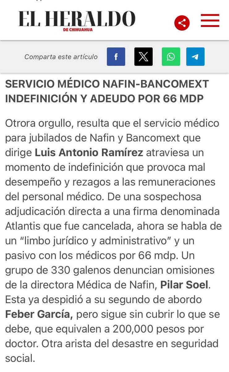 La destrucción sigilosa del servicio médico para los trabajadores de NAFIN-Bancomext.