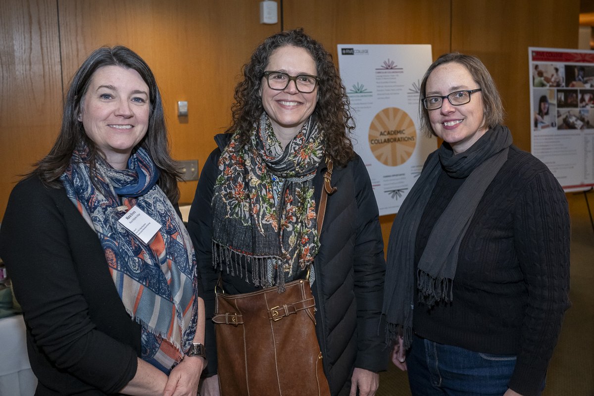 5Colleges's tweet photo. Awesome! Our department chairs from the Five Colleges–Amherst College, UMass Amherst, Mt. Holyoke College, Smith College, and Hampshire College–gathered for a meeting to discuss their shared vision for education. #FiveColleges #Amherst #Hampshire #UMassAmherst #MountHolyoke https://t.co/RmNzuwnNog