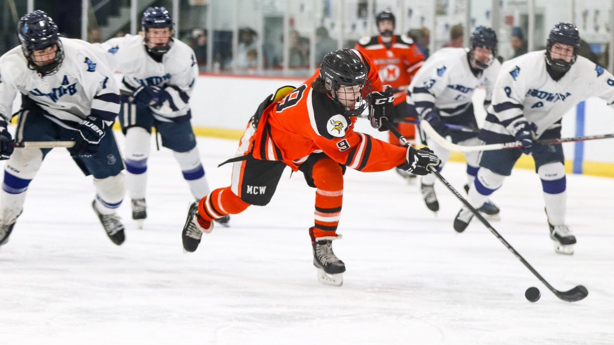 The Middleboro High boys hockey team lost to Sandwich, 5-4, in overtime at Gallo Ice Arena in Bourne on Wednesday, February 7, 2024. @BrocktonSports Full gallery: enterprisenews.com/picture-galler… @MiddleboroAD @SachemsHockey22