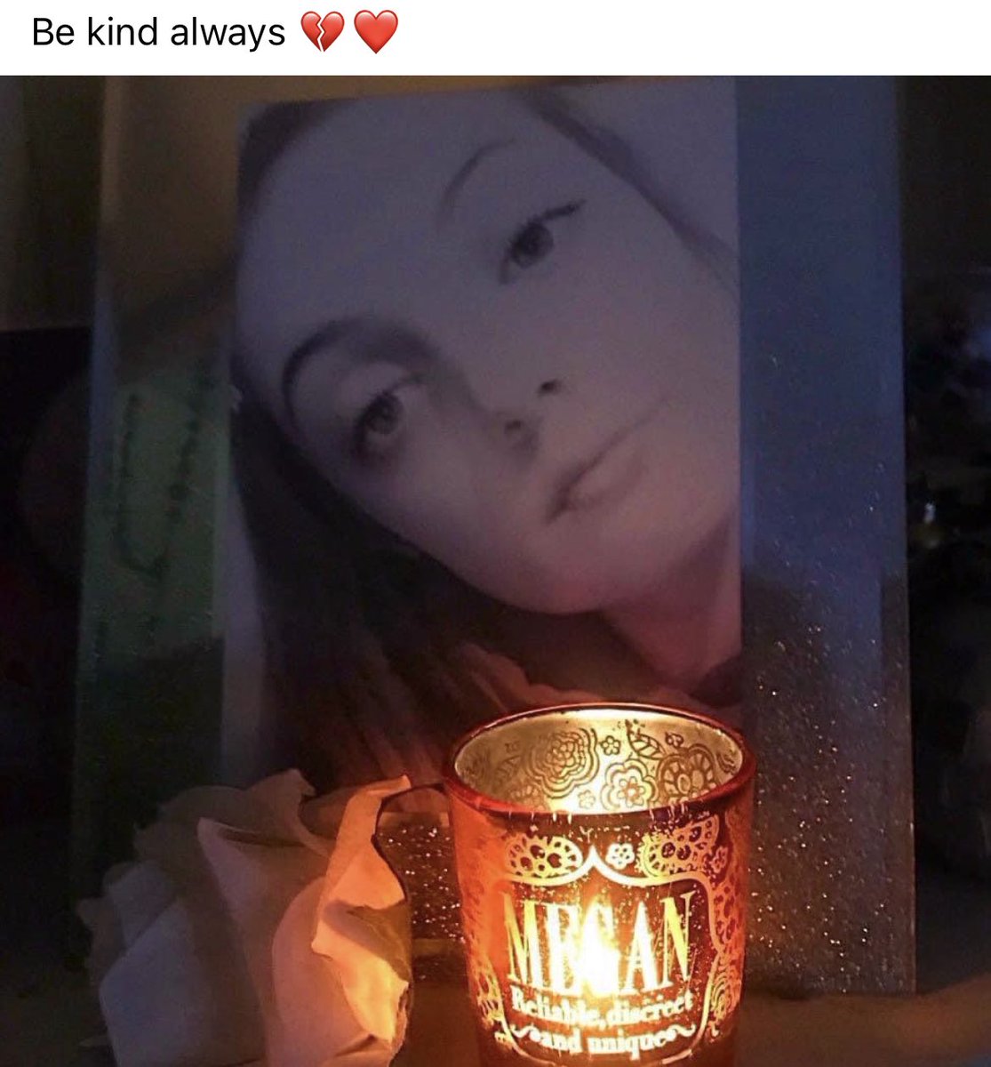 Nicola Harteveld ~ Megans Starr (@megansstarr) on Twitter photo 7th feb 2017 the day stood still, nothing changes only our drive to keep your legacy alive  by saving as many lives as we can , just wish we could of saved yours Megs, if only we new the pain and suffering you was going through,always putting othered first !! If only megs if only 7th feb 2017 the day stood still, nothing changes only our drive to keep your legacy alive  by saving as many lives as we can , just wish we could of saved yours Megs, if only we new the pain and suffering you was going through,always putting othered first !! If only megs if only