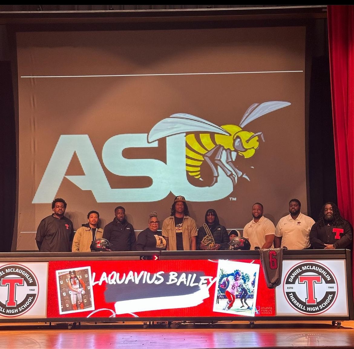 Congrats to these young men and their families on signing their LOI today. This is what it’s all about. Go be great fellas. #trailboyz #PantherPride