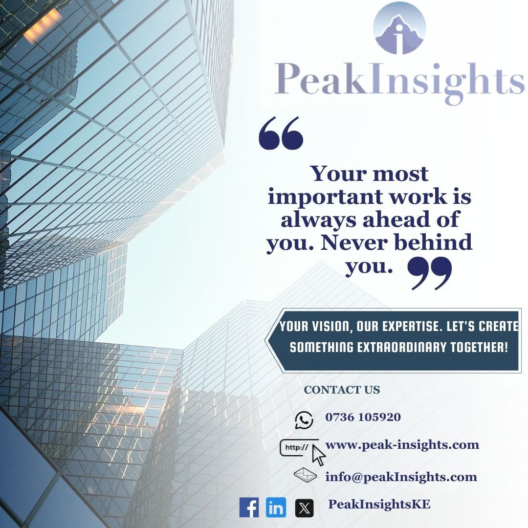 PeakInsightsKE's tweet image. 🔍 Precision in Progress: Monitoring Your Financial Future! 💼📊

In the dynamic landscape of business🌐💰 #FinancialMonitoring #StrategicFinance #FutureSuccess 🔮🚀#MainaAndKingangi Kithurekindiki #makethedifference #NigeriaVsSouthAfrica #BusinessGrowth