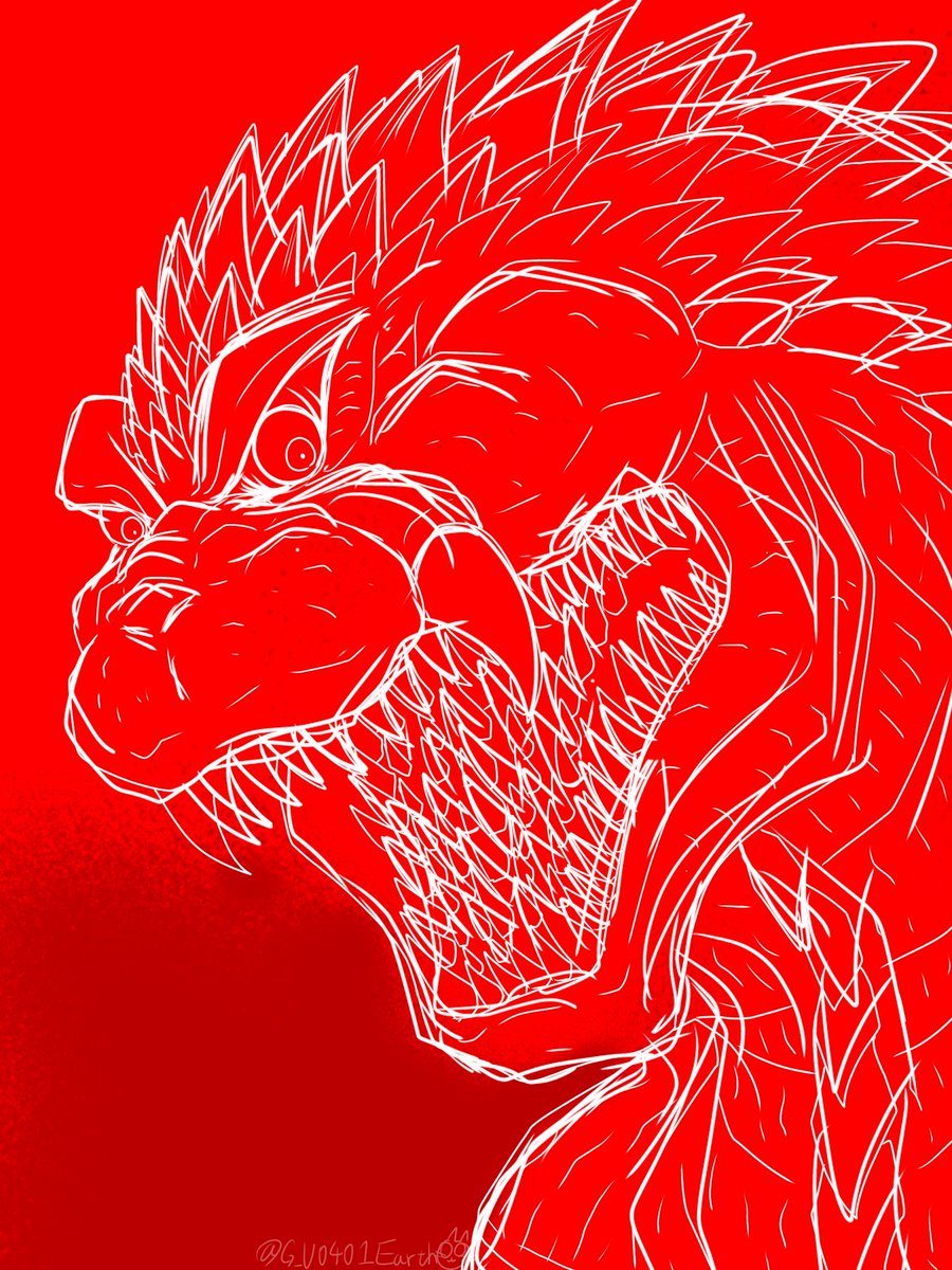 「ウルティマ#ゴジラ #Godzilla 」|猫怪獣ノラのイラスト