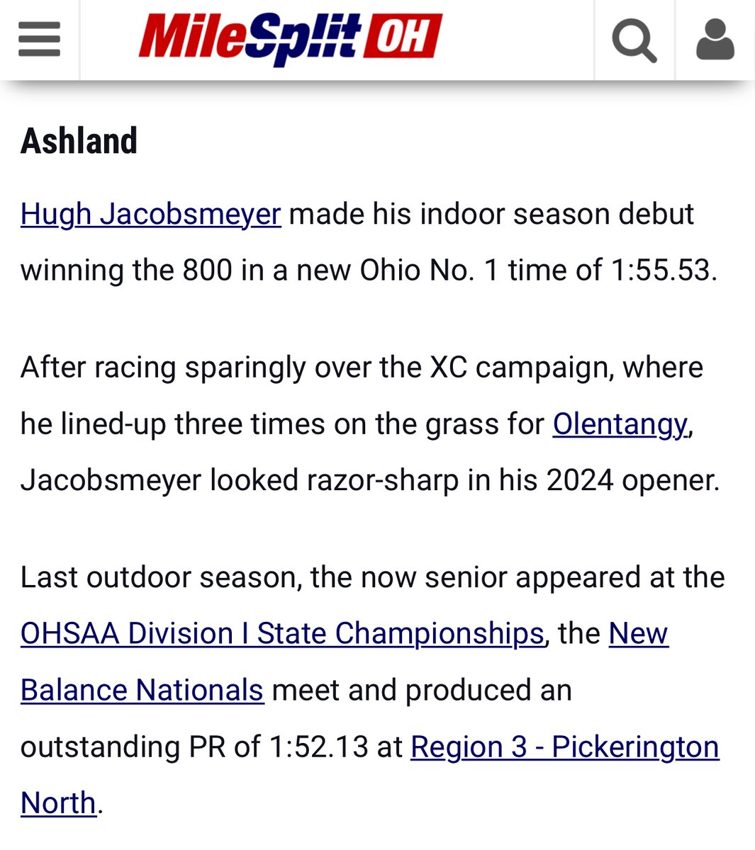 Olentangy HS Boys XC/TF tweet media