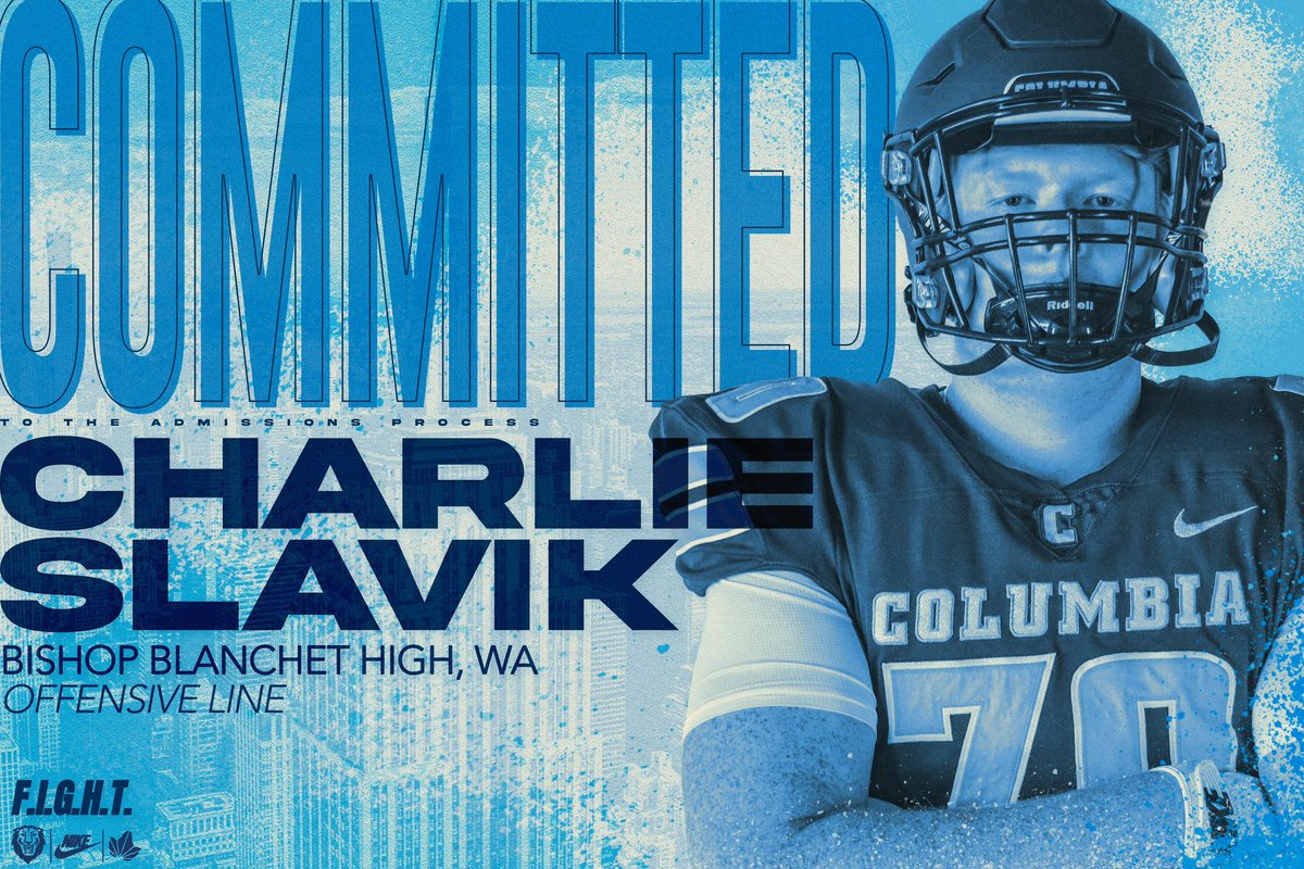 Incredibly proud and excited to announce my commitment to @CULionsFB Thank you to my family and coaches that have gotten me to this point! ⚪️🔵 #committed @Coach_Skjold @Coach_Poppe