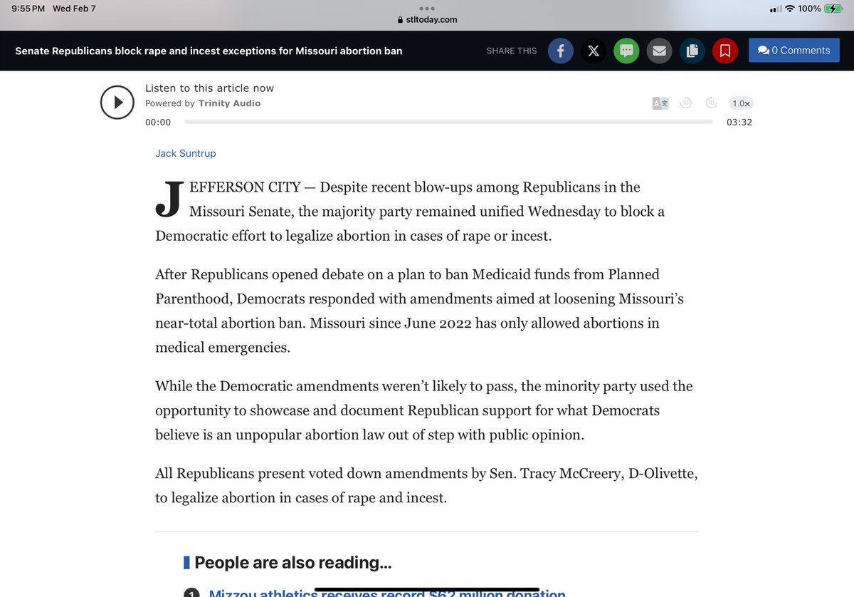 The Republicans unanimously voted for government forced birth for a 12 year old repeatedly raped and impregnated by her father.