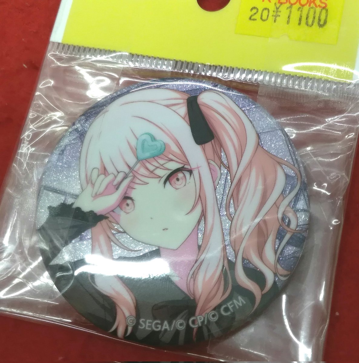 入荷情報】 #プロジェクトセカイ より ◇グリッター缶バッジ
