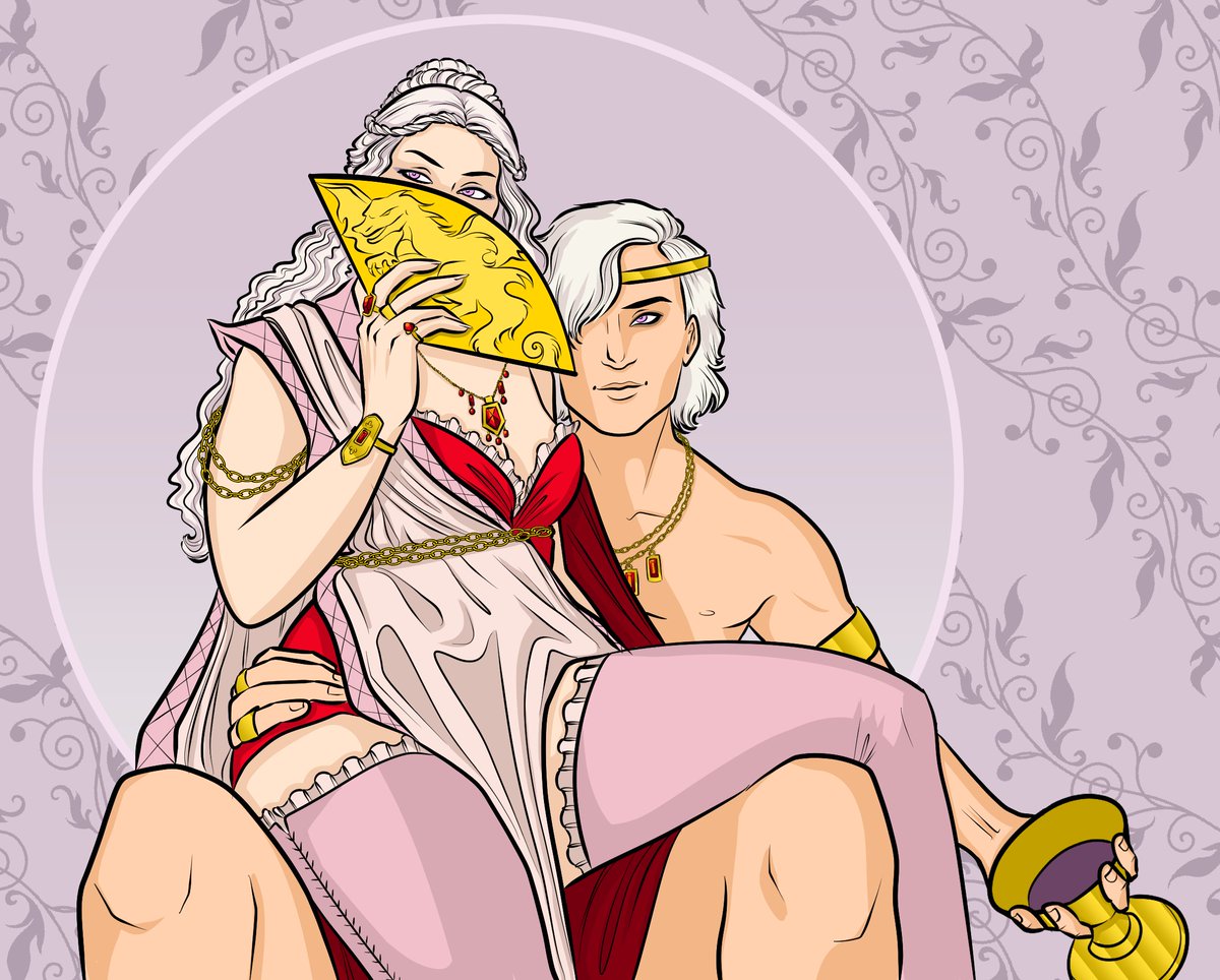 mrm215555's tweet photo. Happy Valentine's Day💕enjoy some throwback Daemyra art https://t.co/27RCa5PjQq